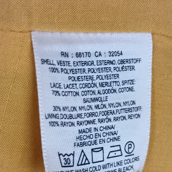 Anthropologie HD InParis Vallanella Dress In Marigold Yellow Size XS $250 - Picture 9 of 11